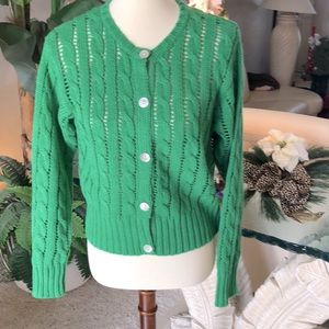 SZ M NWOT. SUSAN BRISTOL CARDIGAN TOP